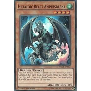 Image for Heraldic Beast Amphisbaena (WSUP-EN003) (WSUP) - YuGiOh