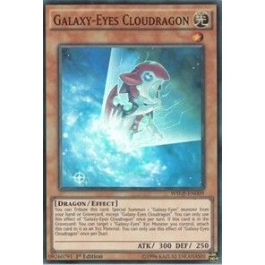 Image for Galaxy-Eyes Cloudragon (WSUP-EN009) (WSUP) - YuGiOh