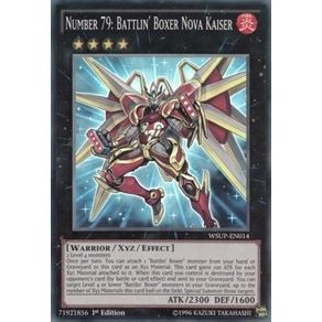 Image for Number 79: Battlin' Boxer Nova Kaiser (WSUP-EN014) (WSUP) - YuGiOh