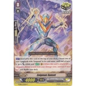 Image for Enigman Sunset (G-EB01/034EN) (G-EB01) - Cardfight Vanguard