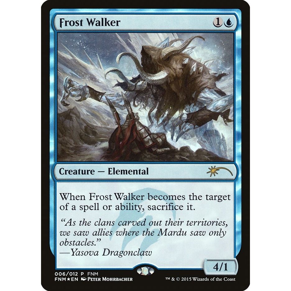 Image for Frost Walker (6) (FNM) - Magic: The Gathering