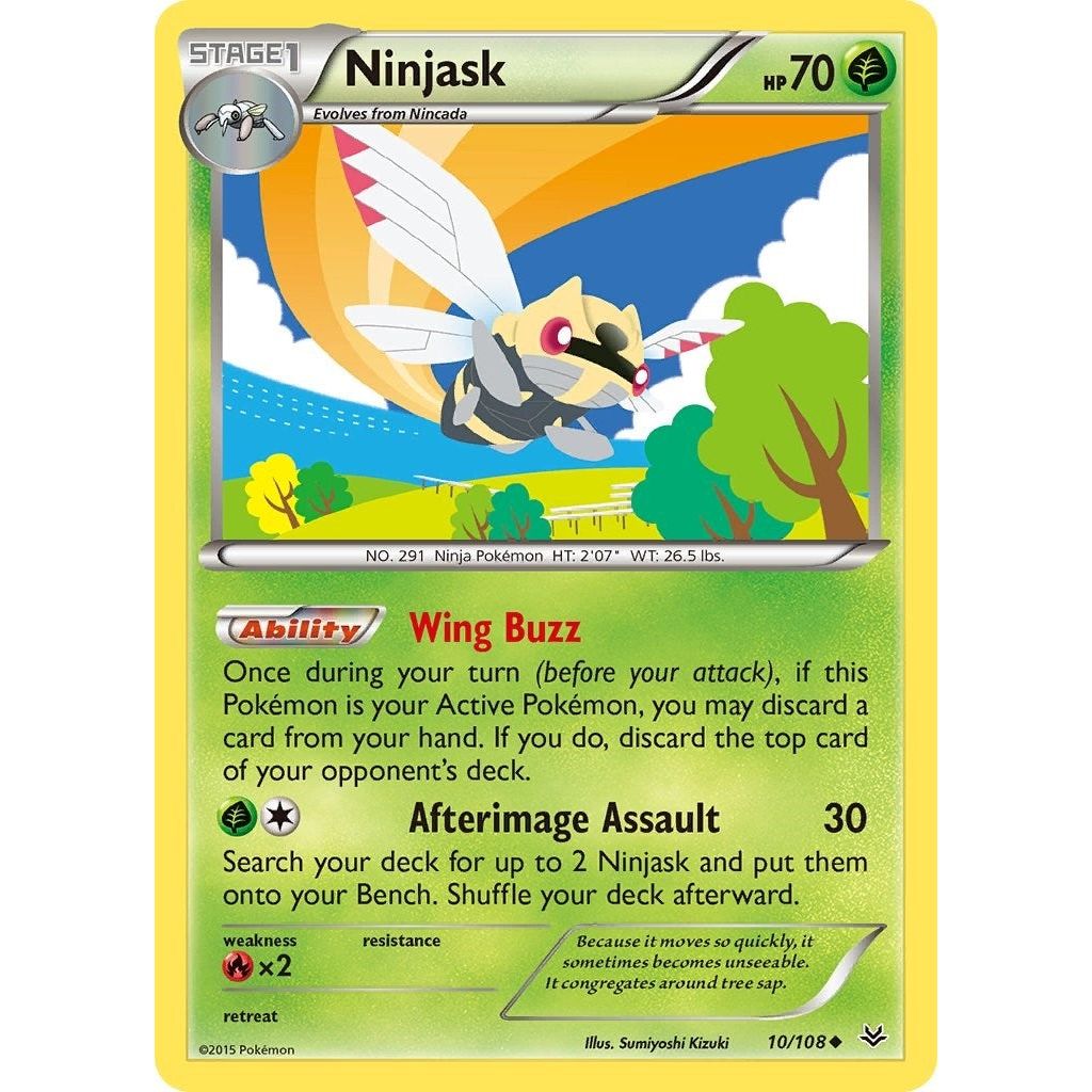 Image for Ninjask (10/108) (ROS) - Pokemon