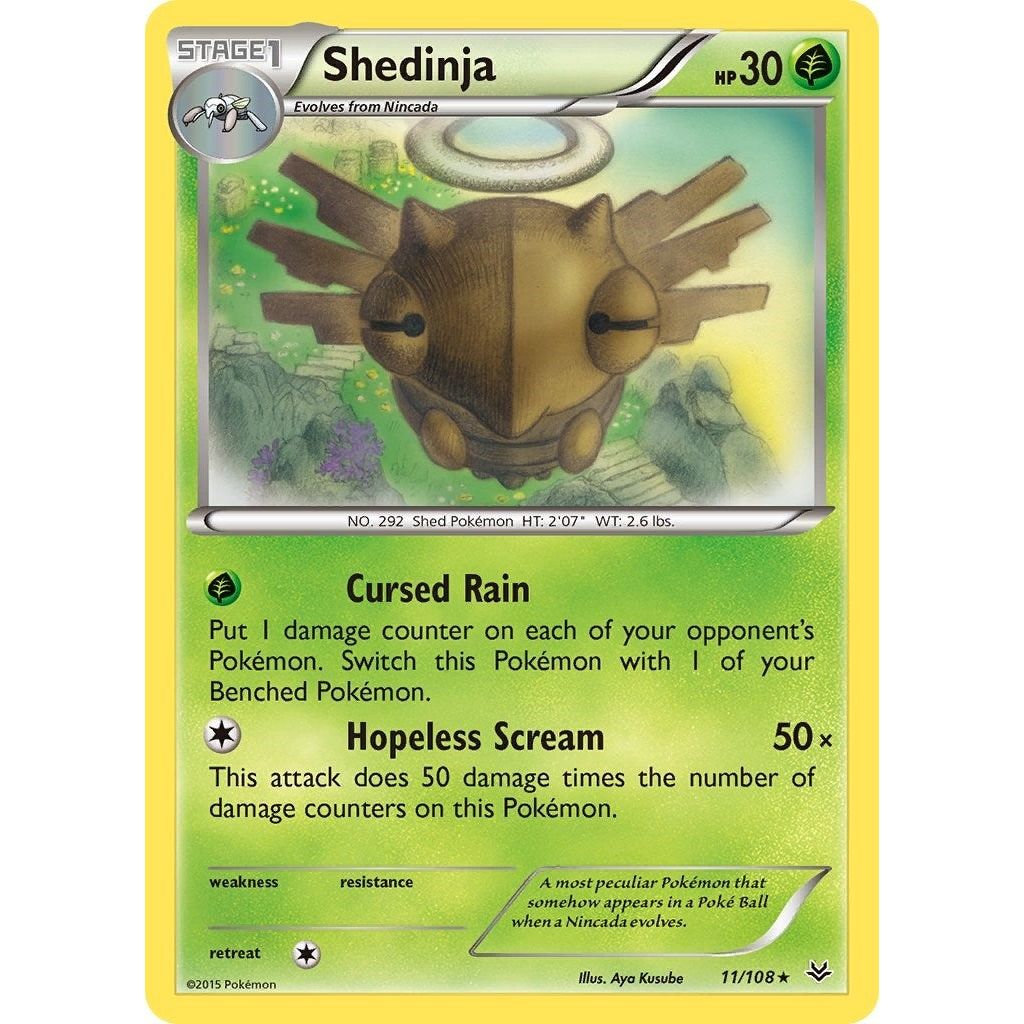 Image for Shedinja (11/108) (ROS) - Pokemon