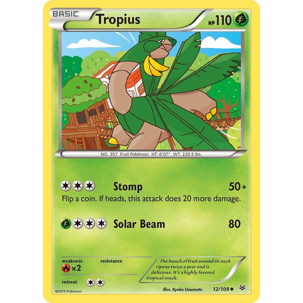 Image for Tropius (12/108) (ROS) - Pokemon