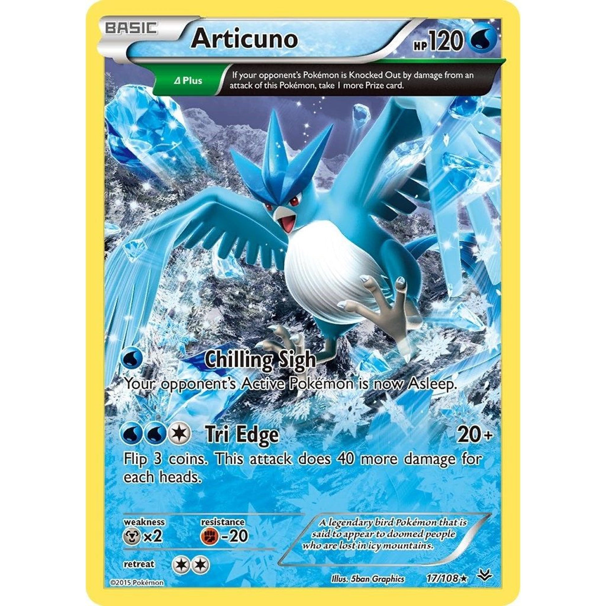 Image for Articuno (17 Delta) (17/108) (ROS) - Pokemon