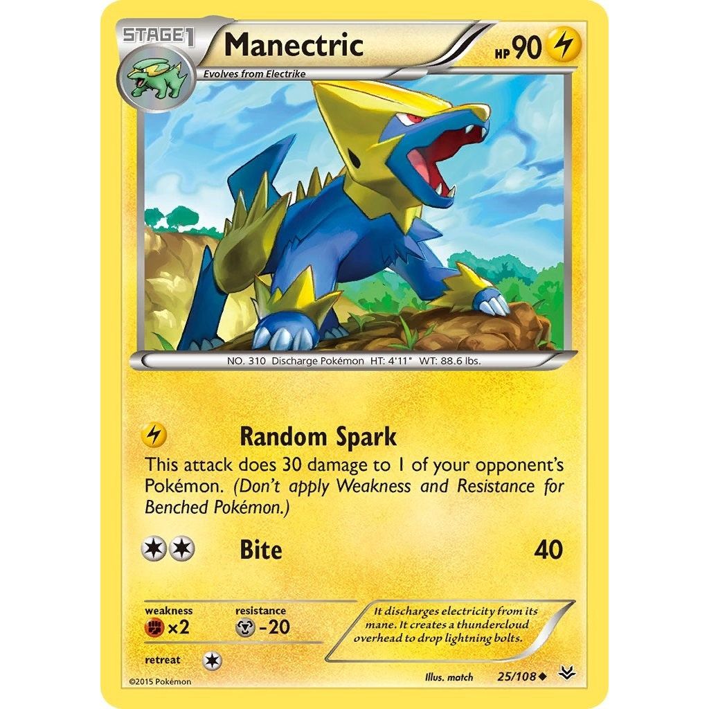Image for Manectric (25/108) (ROS) - Pokemon