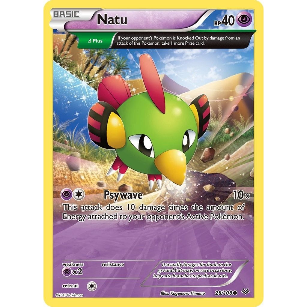 Image for Natu (28 Delta) (28/108) (ROS) - Pokemon