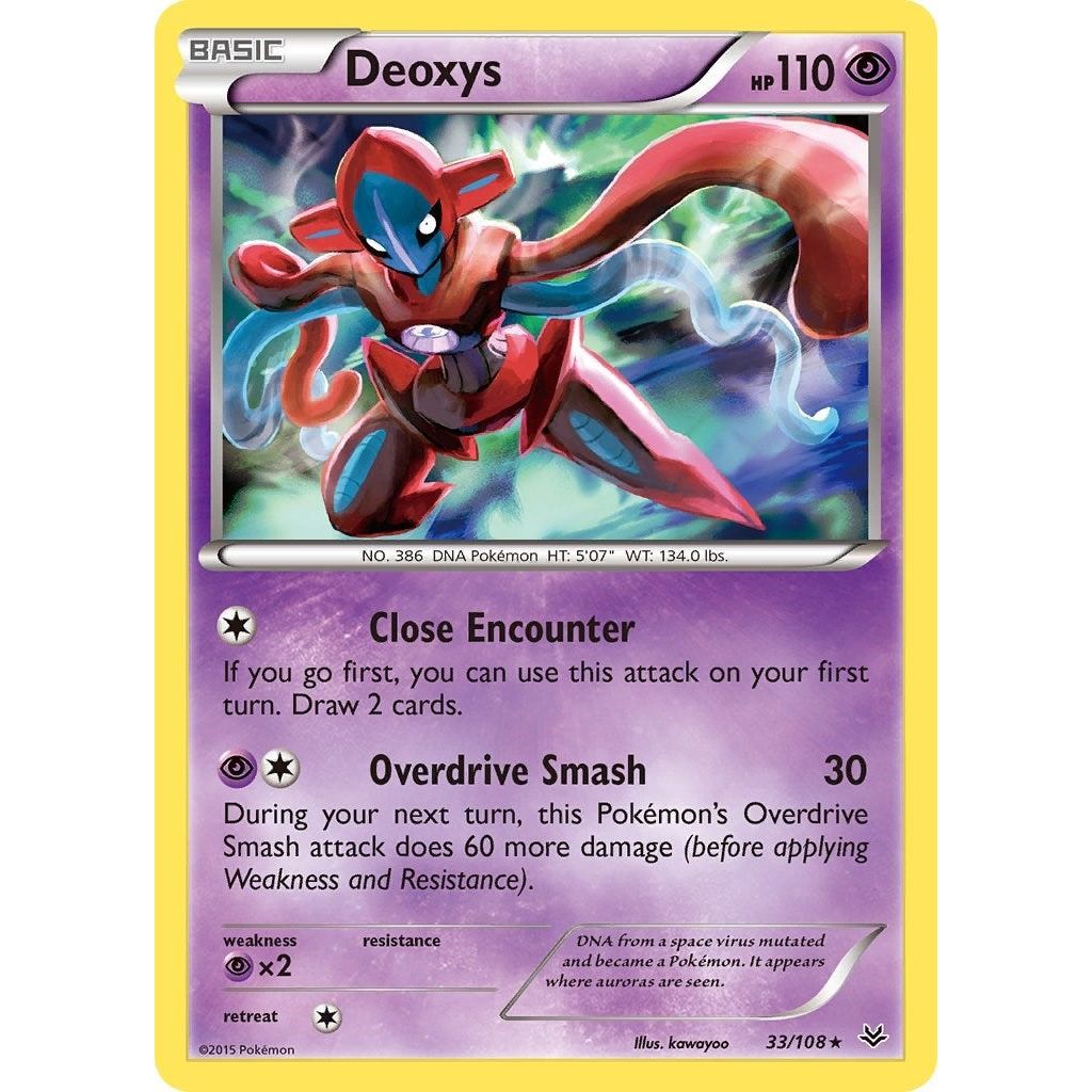 Image for Deoxys (33/108) (ROS) - Pokemon