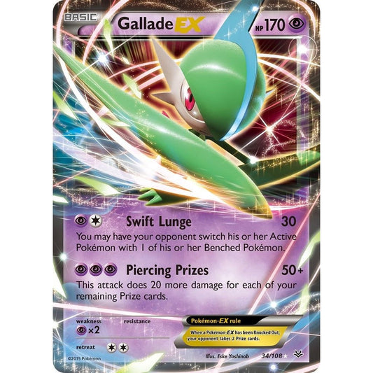 Image for Gallade EX (34/108) (ROS) - Pokemon