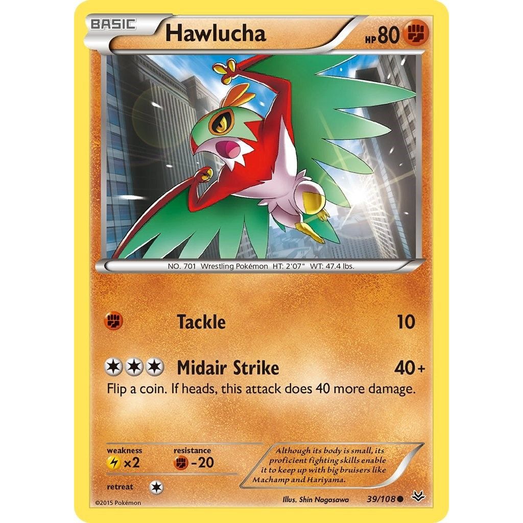 Image for Hawlucha (39/108) (ROS) - Pokemon