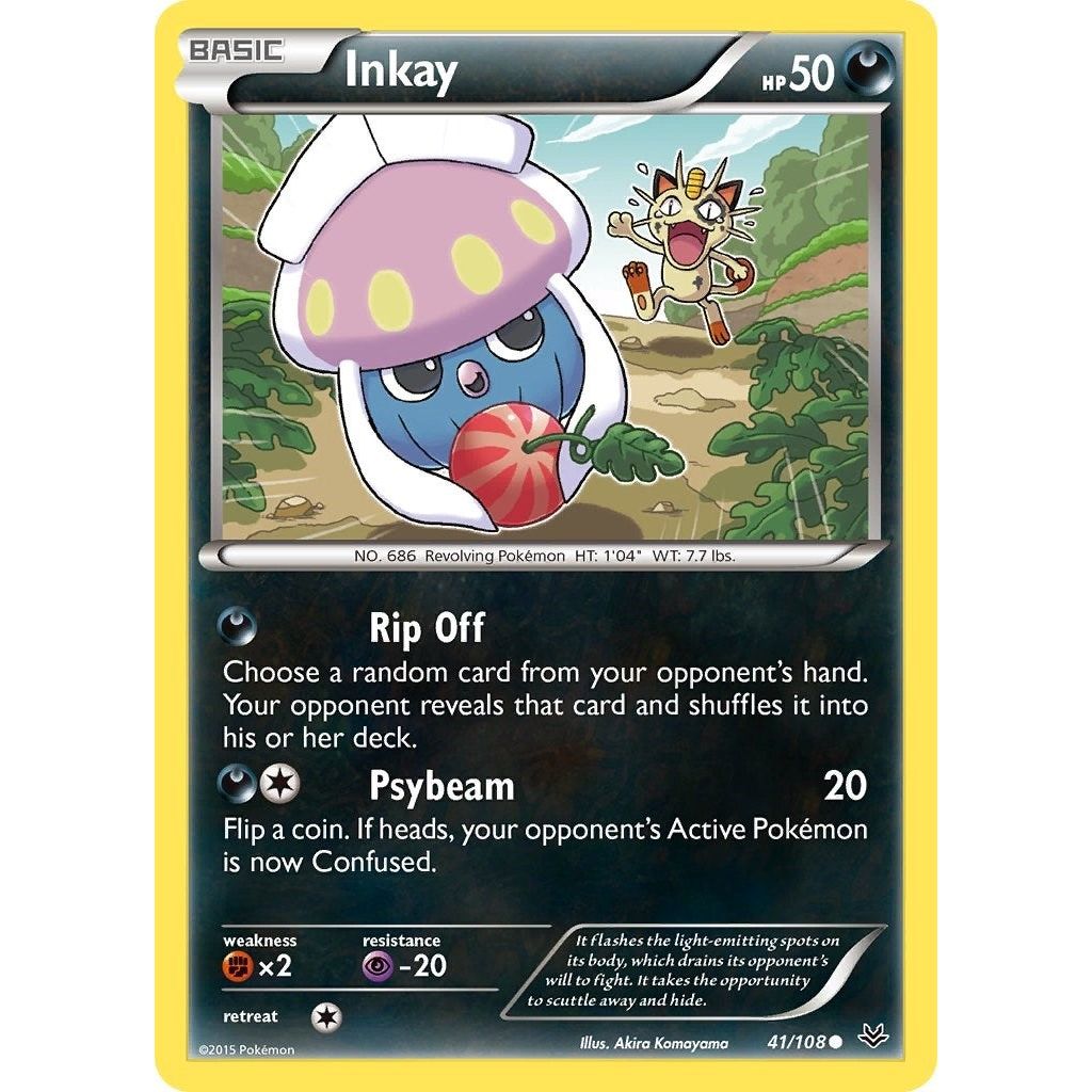 Image for Inkay (41/108) (ROS) - Pokemon