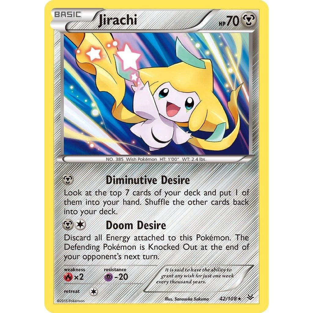 Image for Jirachi (42/108) (ROS) - Pokemon
