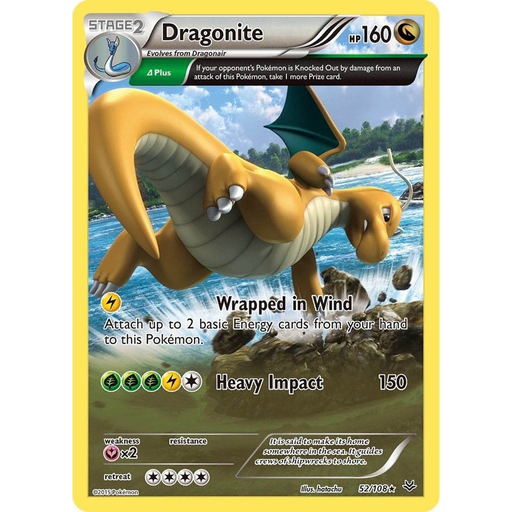 Image for Dragonite (52 Delta) (52/108) (ROS) - Pokemon