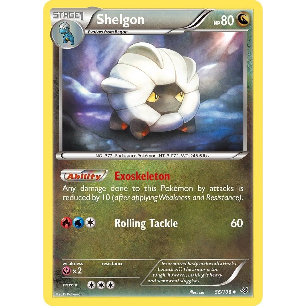 Image for Shelgon (56/108) (ROS) - Pokemon