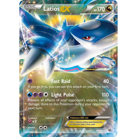 Image for Latios EX (58/108) (ROS) - Pokemon