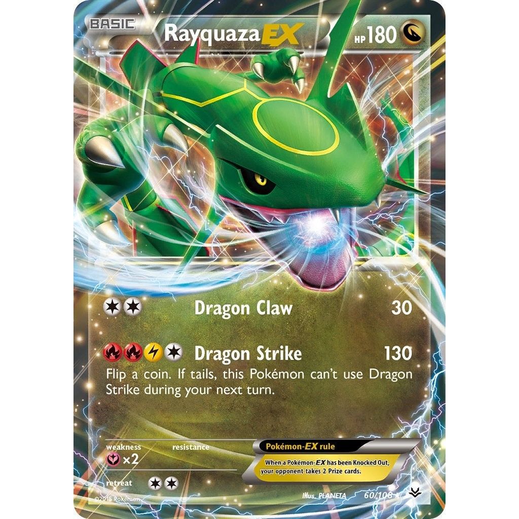 Image for Rayquaza EX (60) (60/108) (ROS) - Pokemon