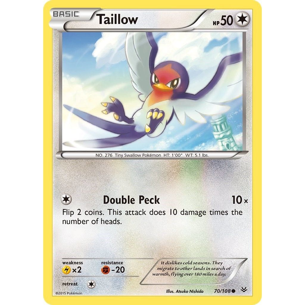 Image for Taillow (70/108) (ROS) - Pokemon