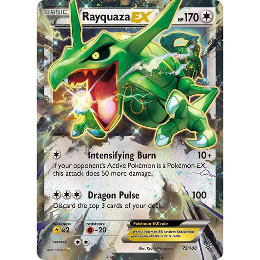 Image for Rayquaza EX (75) (75/108) (ROS) - Pokemon