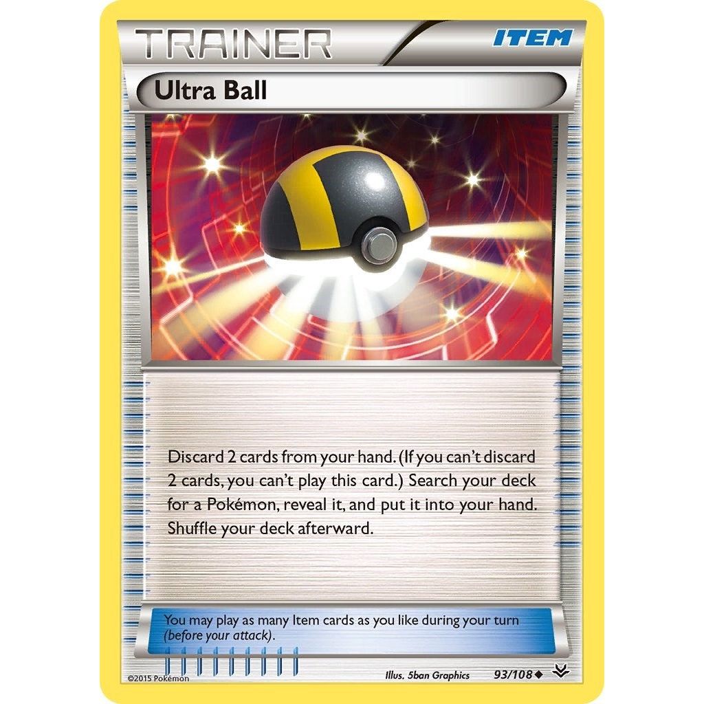 Image for Ultra Ball (93/108) (ROS) - Pokemon