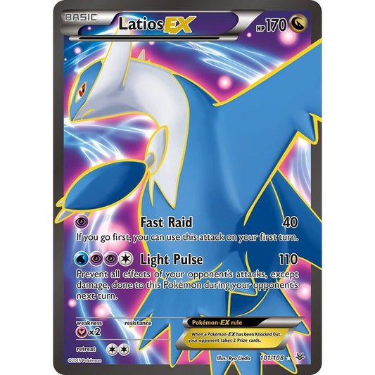 Image for Latios EX (101 Full Art) (101/108) (ROS) - Pokemon