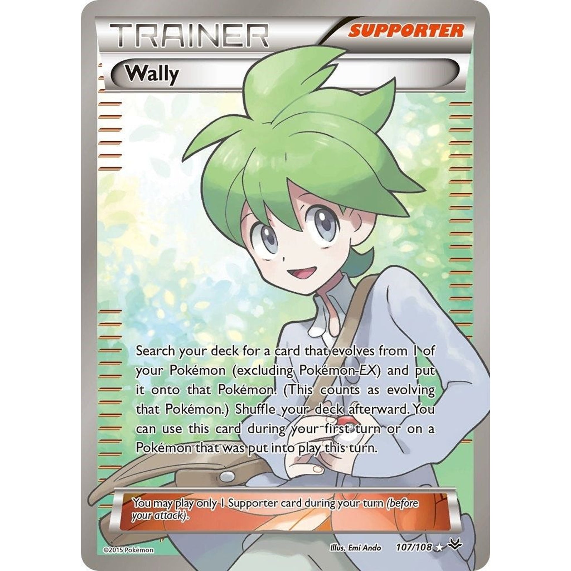 Image for Wally (107 Full Art) (107/108) (ROS) - Pokemon