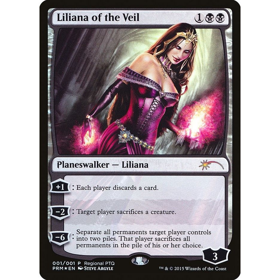 Image for Liliana of the Veil (1) (PTP) - Magic: The Gathering