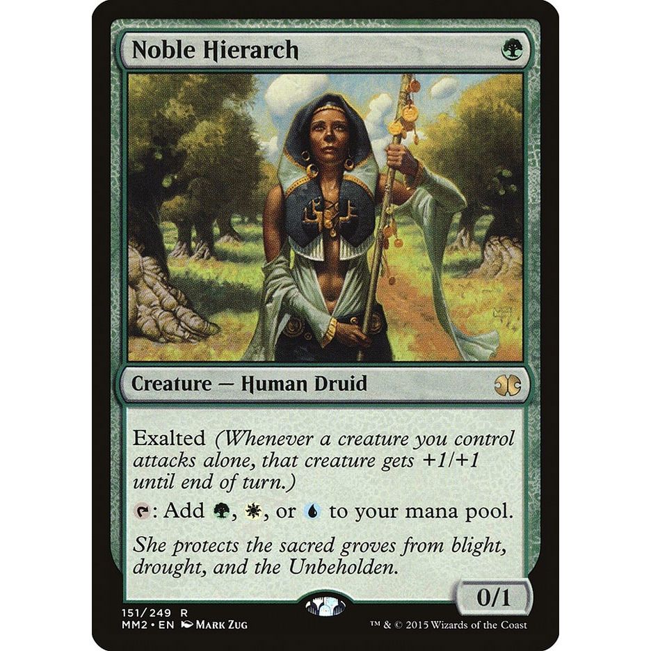 Image for Noble Hierarch (151) (MM2) - Magic: The Gathering