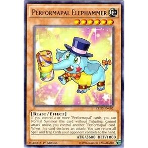 Image for Performapal Elephammer (CROS-EN002) (CROS) - YuGiOh