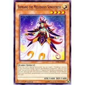 Image for Soprano the Melodious Songstress (CROS-EN010) (CROS) - YuGiOh