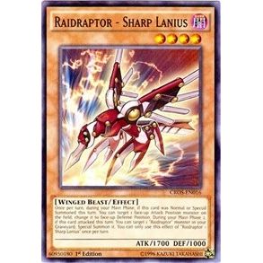 Image for Raidraptor - Sharp Lanius (CROS-EN016) (CROS) - YuGiOh