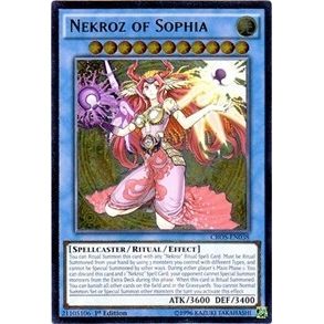 Image for Nekroz of Sophia (UTR) (CROS-EN038) (CROS) - YuGiOh