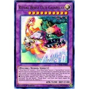 Image for Ritual Beast Ulti-Gaiapelio (CROS-EN045) (CROS) - YuGiOh