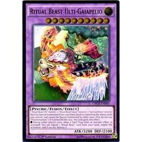 Image for Ritual Beast Ulti-Gaiapelio (UTR) (CROS-EN045) (CROS) - YuGiOh
