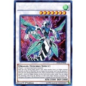 Image for Clear Wing Synchro Dragon (CROS-EN046) (CROS) - YuGiOh