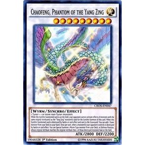 Image for Chaofeng, Phantom of the Yang Zing (CROS-EN047) (CROS) - YuGiOh