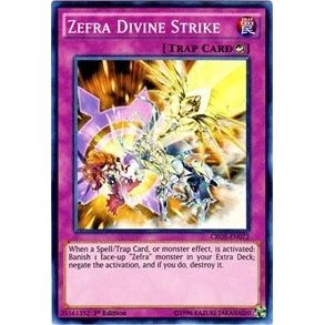 Image for Zefra Divine Strike (CROS-EN072) (CROS) - YuGiOh