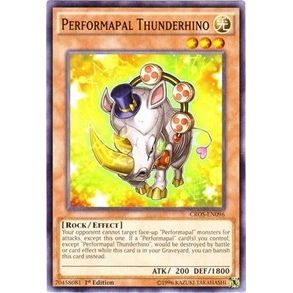 Image for Performapal Thunderhino (CROS-EN096) (CROS) - YuGiOh