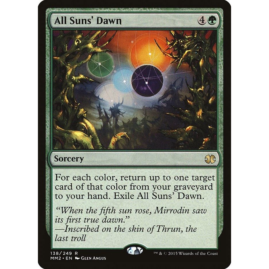 Image for All Suns' Dawn (138) (MM2) - Magic: The Gathering