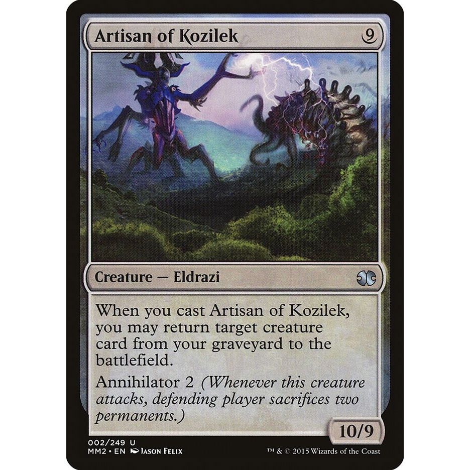 Image for Artisan of Kozilek (2) (MM2) - Magic: The Gathering