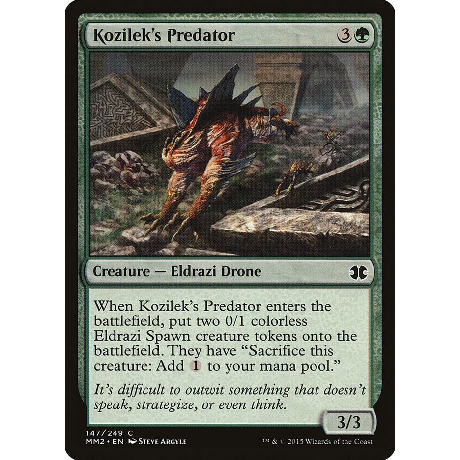 Image for Kozilek's Predator (147) (MM2) - Magic: The Gathering