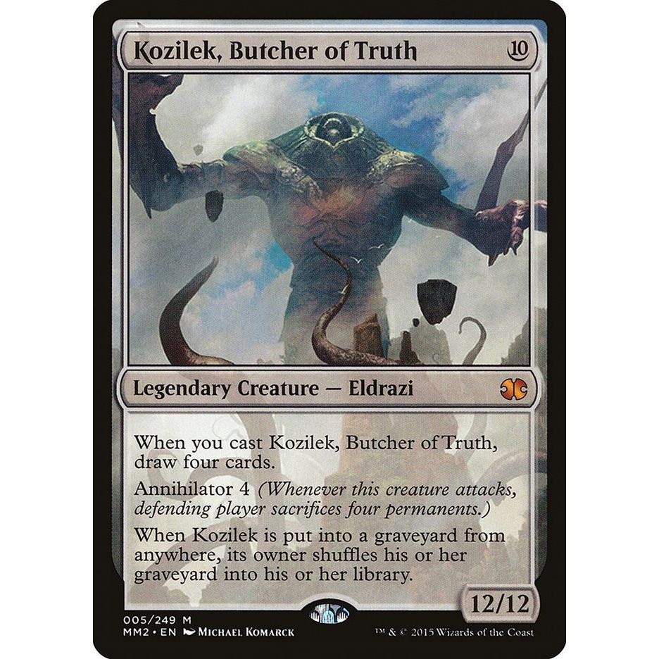 Image for Kozilek, Butcher of Truth (5) (MM2) - Magic: The Gathering