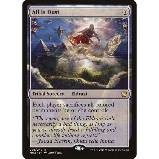 Image for All Is Dust (1) (MM2) - Magic: The Gathering