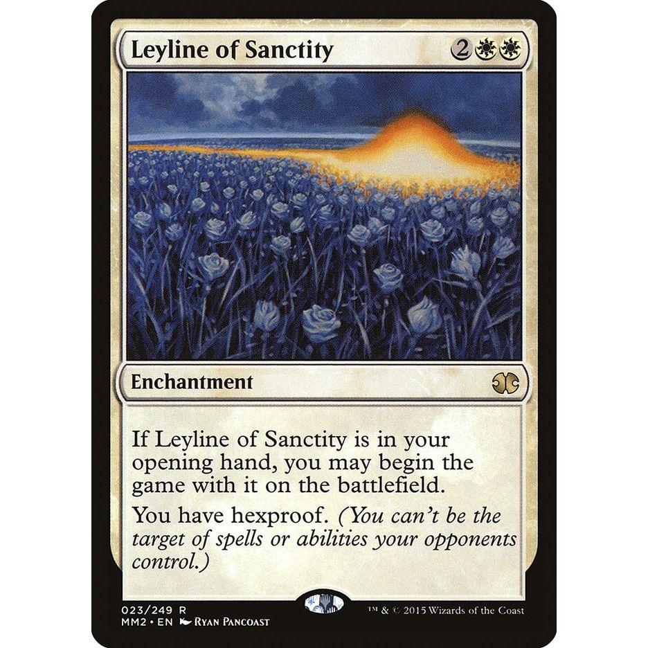 Image for Leyline of Sanctity (23) (MM2) - Magic: The Gathering