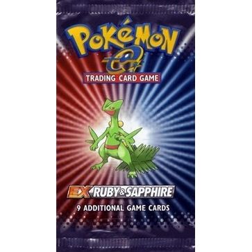 Image for Ruby and Sapphire Booster Pack - Pokemon