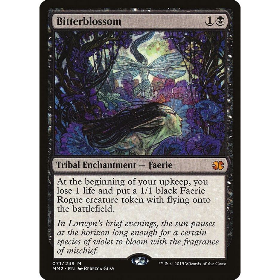 Image for Bitterblossom (71) (MM2) - Magic: The Gathering