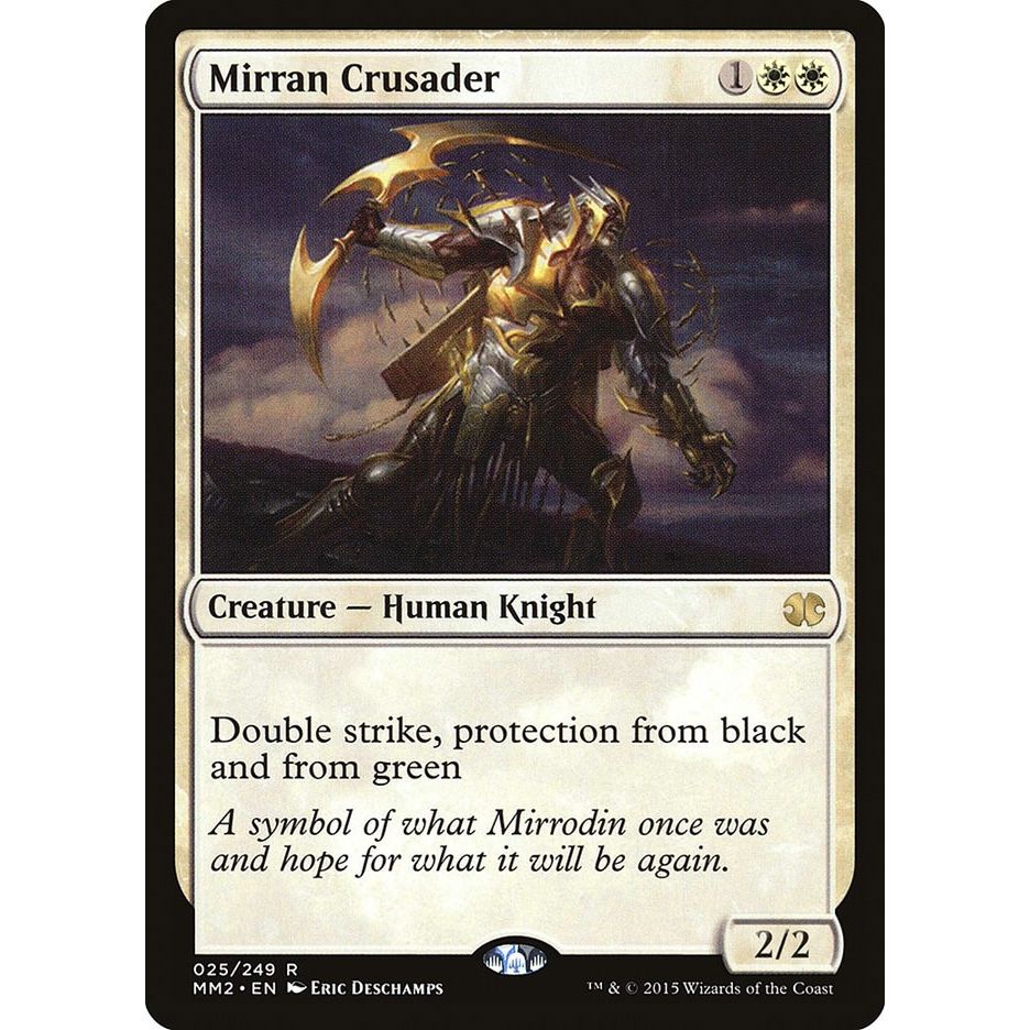 Image for Mirran Crusader (25) (MM2) - Magic: The Gathering