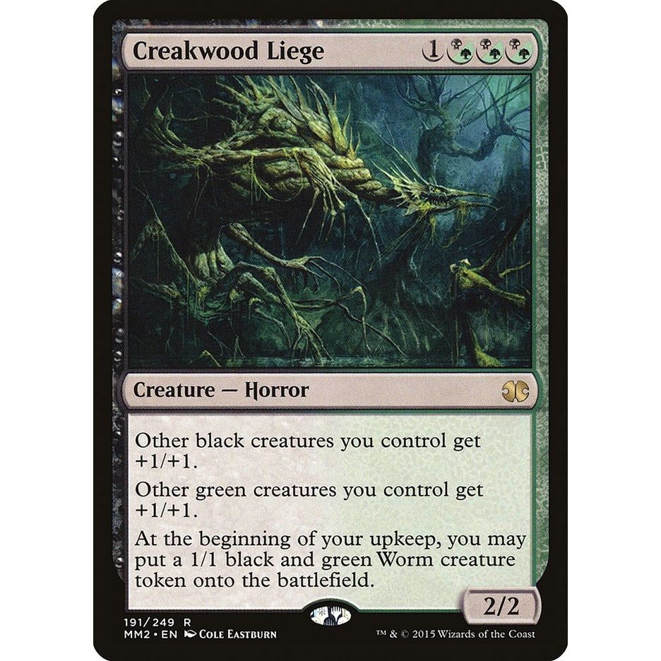 Image for Creakwood Liege (191) (MM2) - Magic: The Gathering