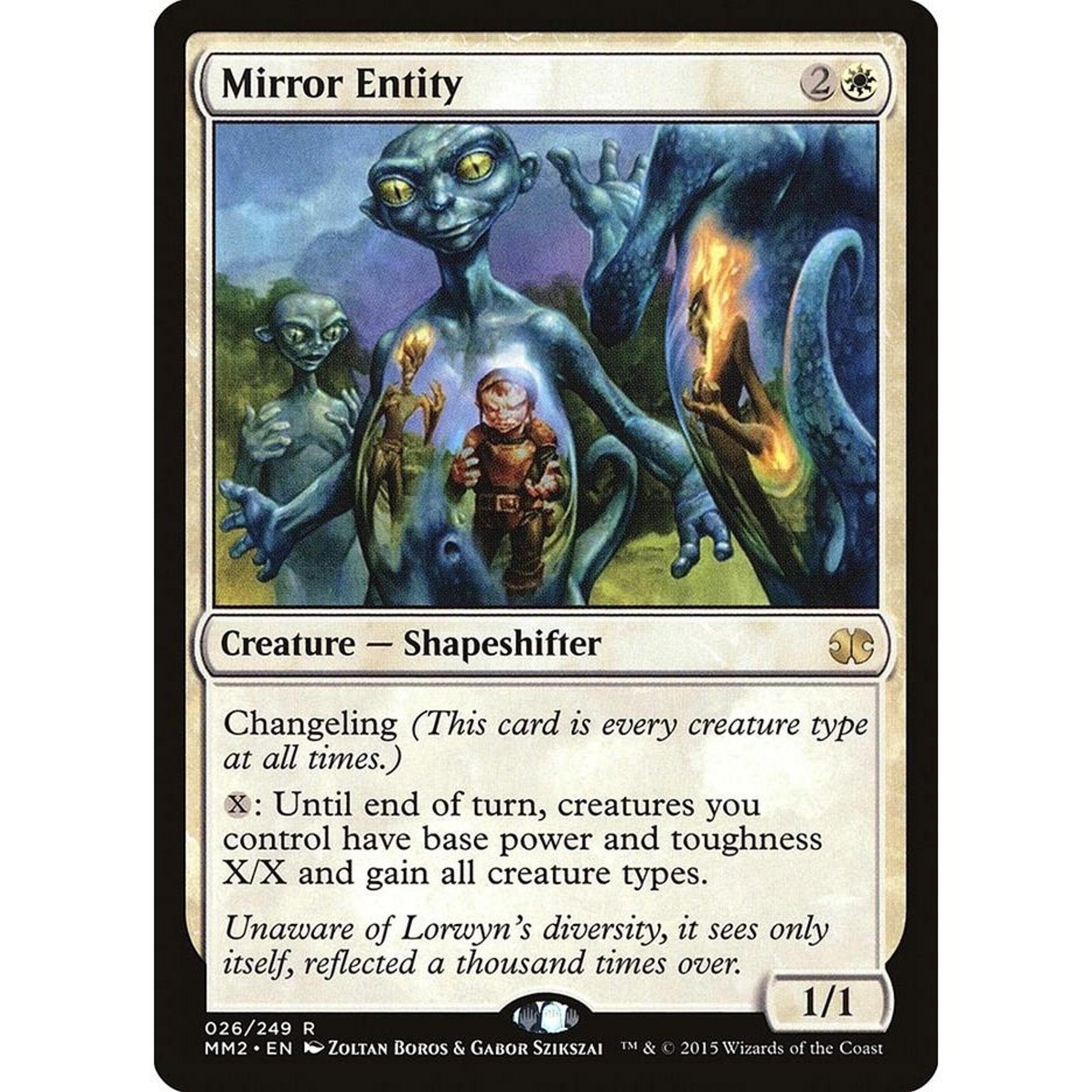 Image for Mirror Entity (26) (MM2) - Magic: The Gathering