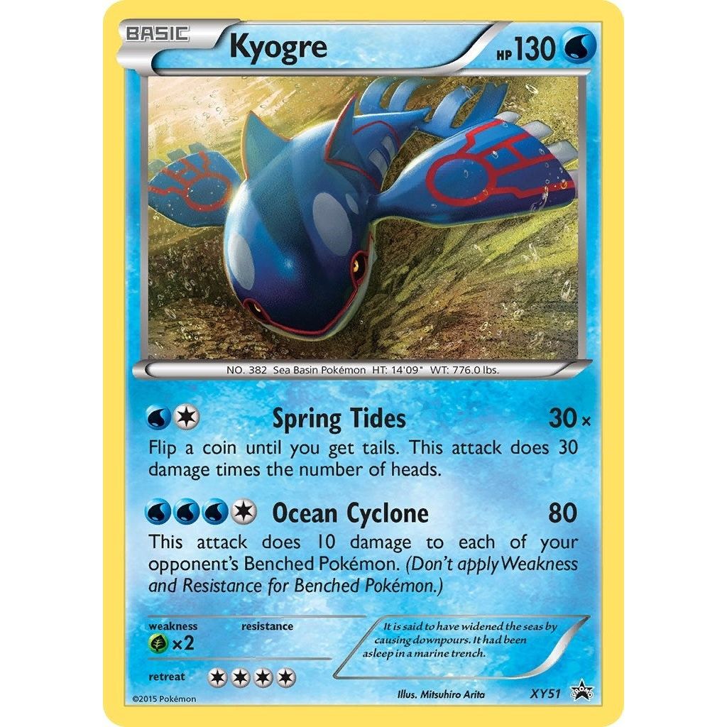 Image for Kyogre - XY51 (XY51) (PR) - Pokemon