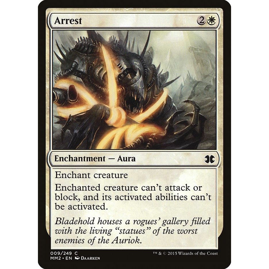 Image for Arrest (9) (MM2) - Magic: The Gathering
